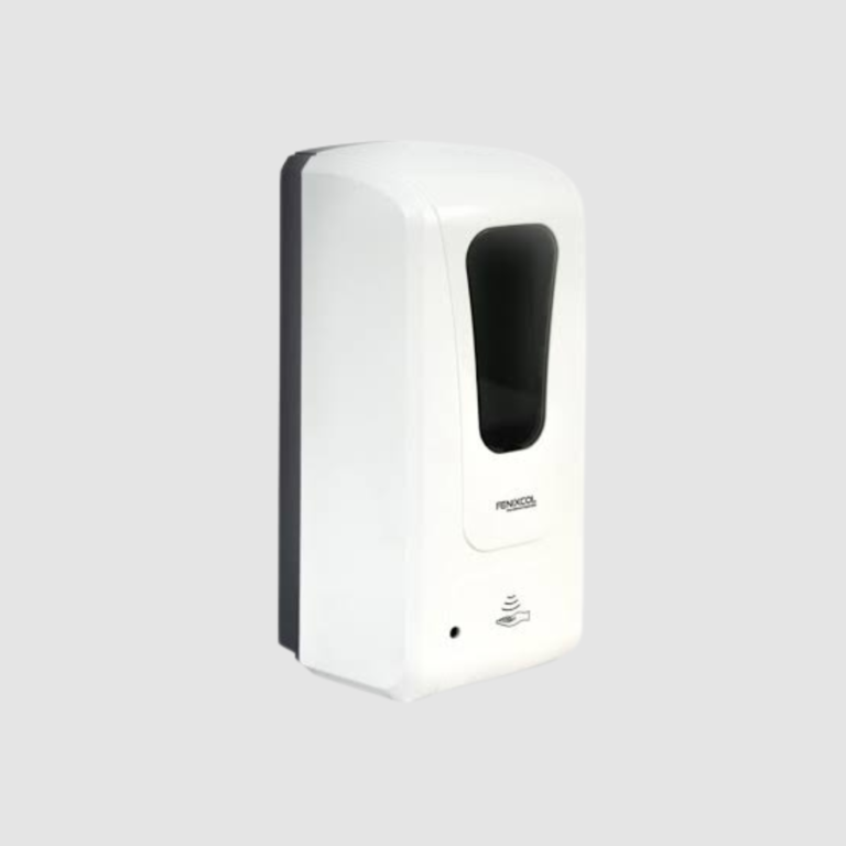 DISPENSADOR DE JABON LIQUIDO AUTOMATICO CON SENSOR 800 ML BLANCO FENIXCOL (2)