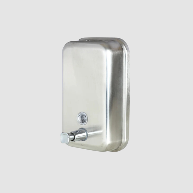 DISPENSADOR DE JABON LIQUIDO EN ACERO INOXIDABLE 400 ML (1)