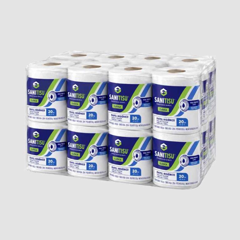 PACK X 24 PAPEL HIGIENICO TH 20 MT BLANCO SANITISÚ