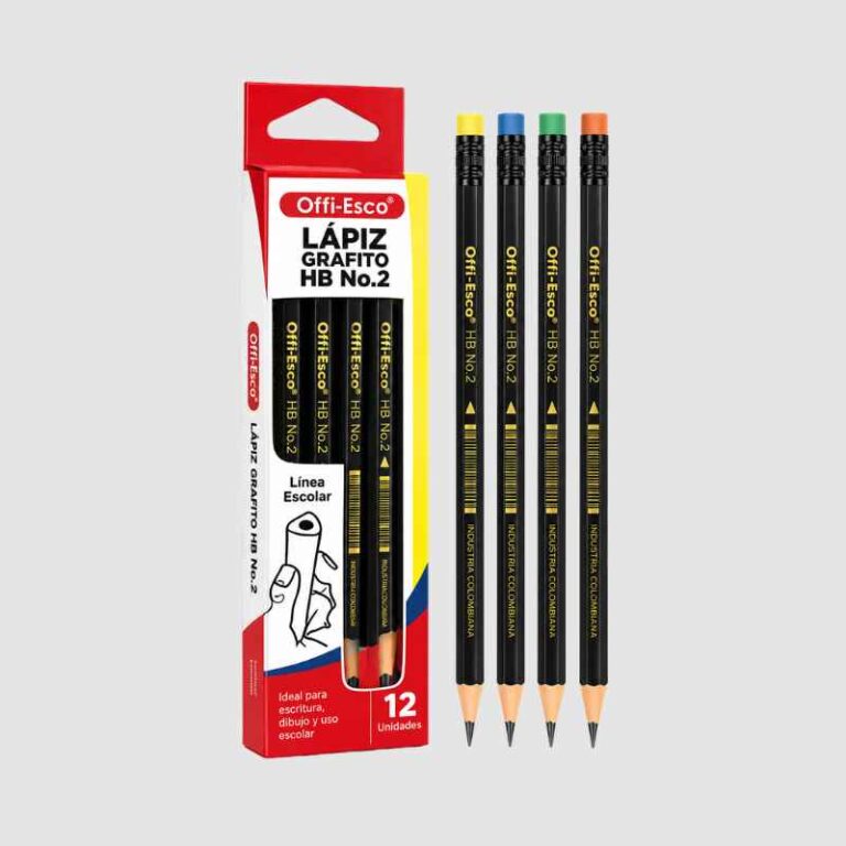 LAPIZ NEGRO CAJA X 12 OFFI-ESCO
