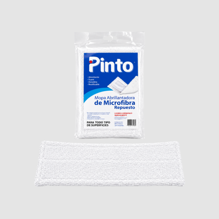 REPUESTO MOPA ABRILLANTADORA MICROFIBRA BLANCO 44 CM PINTO (1)