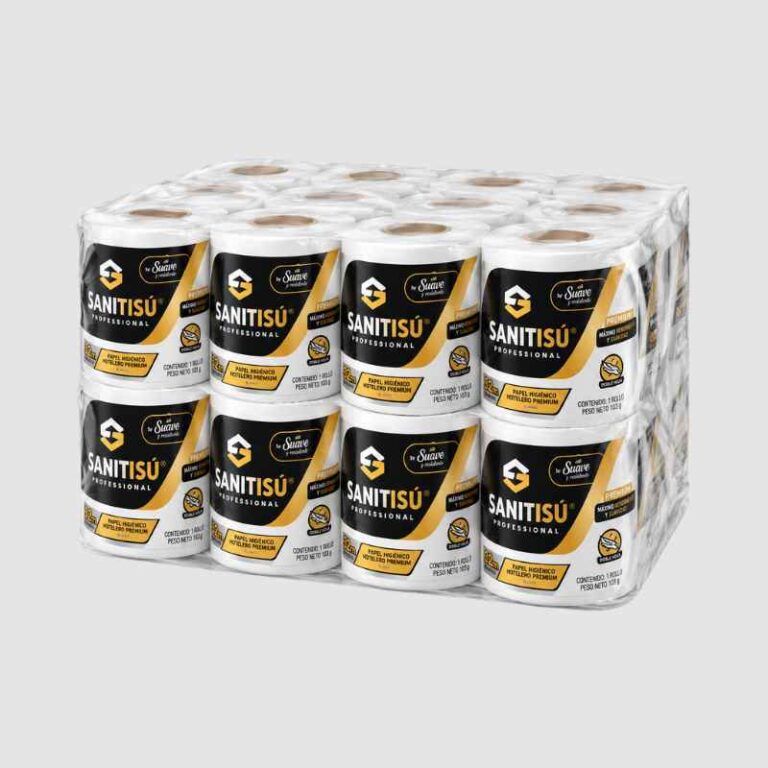 PACK X 24 PAPEL HIGIÉNICO HOTELERO TH 32 MT BLANCO SANITISÚ