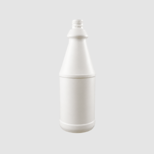 ENVASE CILÍNDRICO CÓNICO 1000 ML RECUPERADO BLANCO BOQUILLA 28MM