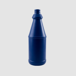 ENVASE CILÍNDRICO CÓNICO 1000 ML RECUPERADOA AZUL BOQUILLA 28MM