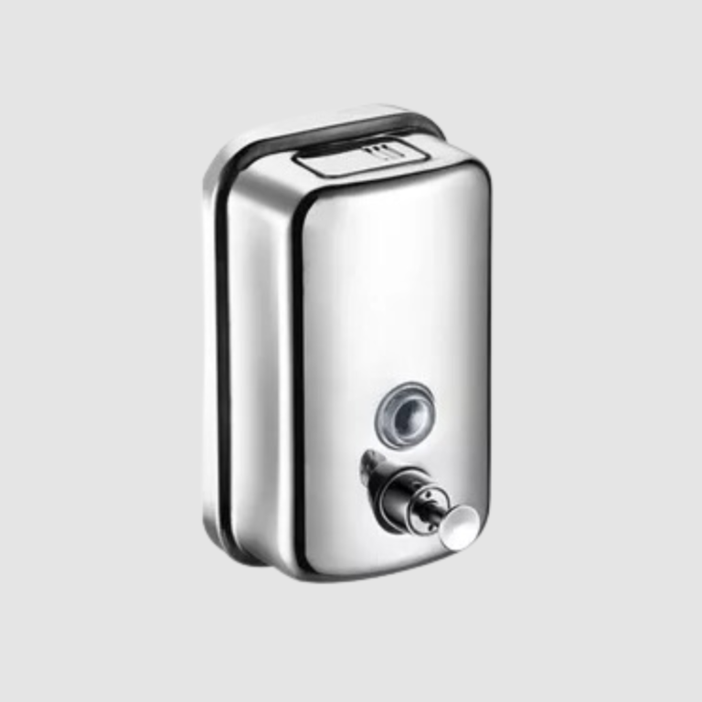 DISPENSADOR DE JABON LIQUIDO EN ACERO INOXIDABLE 800 ML