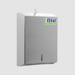 DISPENSADOR DE TOALLA DOBLADA EN Z EN ACERO INOXIDABLE DE 300 TOALLAS SANITISÚ