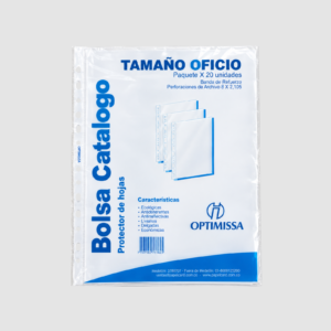 ACETATO DE BOLSILLO DELGADO TAMAÑO OFICIO PQ X 20