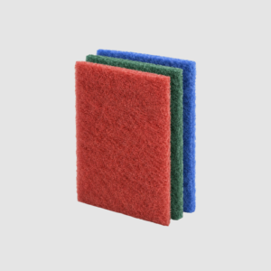 ESPONJA ABRASIVA 14 X 10 CM COLORES PQ X 3 FREGONA