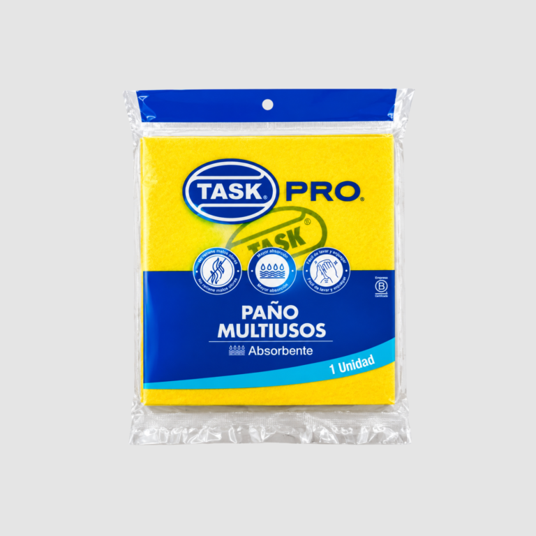 PAÑO MULTIUSOS ABSORBENTE AMARILLO TASK