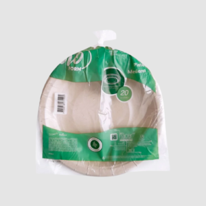 PLATO CARTÓN BIODEGRADABLE 15 CM ECO HOUSE
