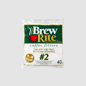 FILTRO PARA CAFÉ TIPO CONO N2 PQ X 40 BREW RITE