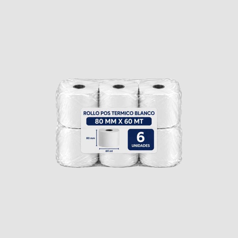 PACA DE 6 ROLLO POS TERMICO BLANCO 80 MM X 60 MT (1)